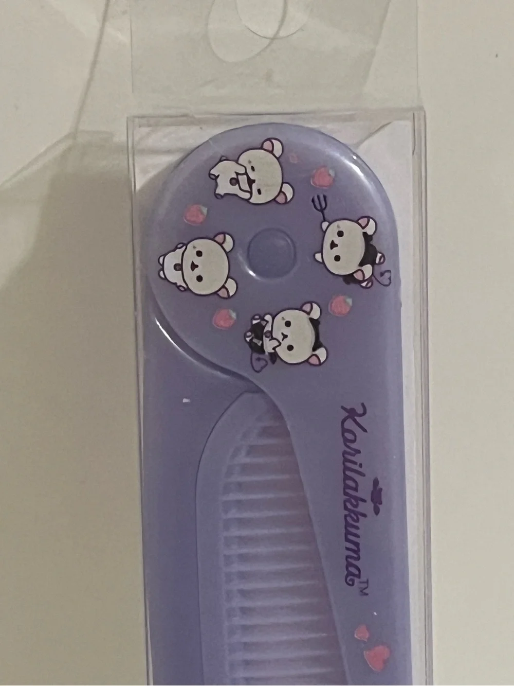 Korilakkuma Devil Series Foldable Comb